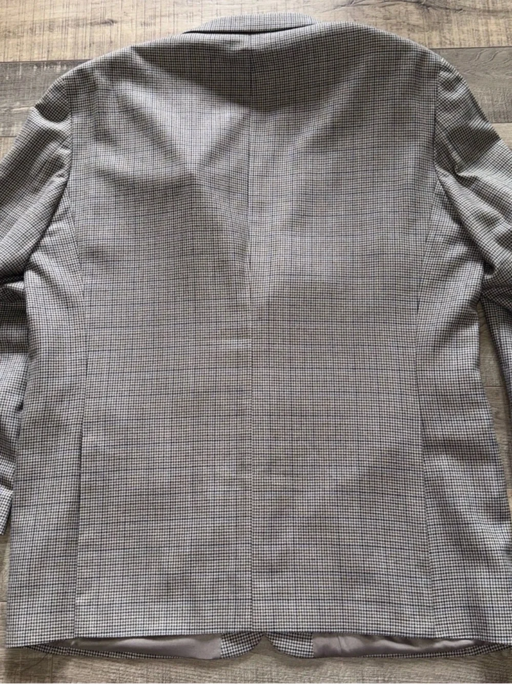 Ralph lauren 46L Classic Men's Gray Check Blazer - Tailored Casual Jacket